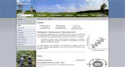 Desktop Screenshot of plattdeutsch.net
